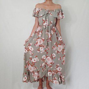 Band of Gypsies - Maxi BOHO Long Dress  Size S